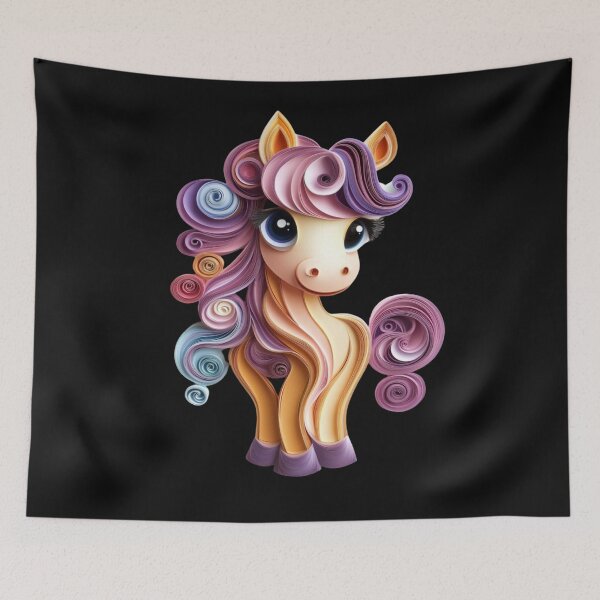 Item preview, Cute Kawaii Horse designed and sold by PrintsByFrank.