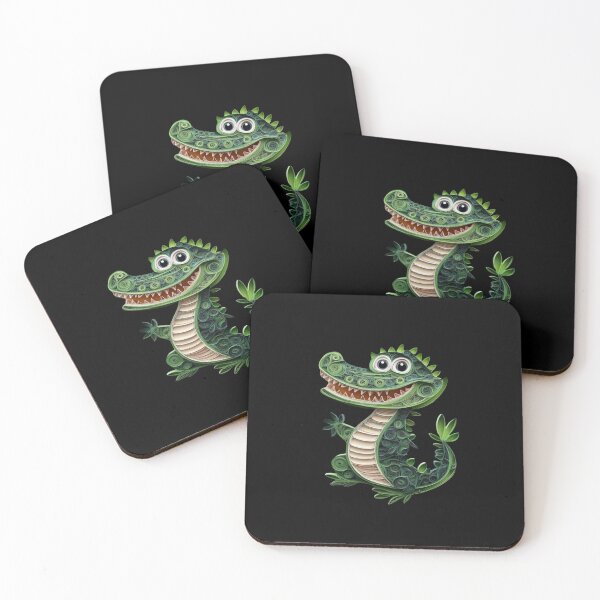 Item preview, Cute Kawaii Alligator designed and sold by PrintsByFrank.