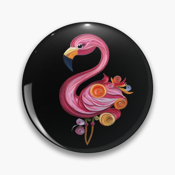 Item preview, Cute Kawaii Flamingo designed and sold by PrintsByFrank.