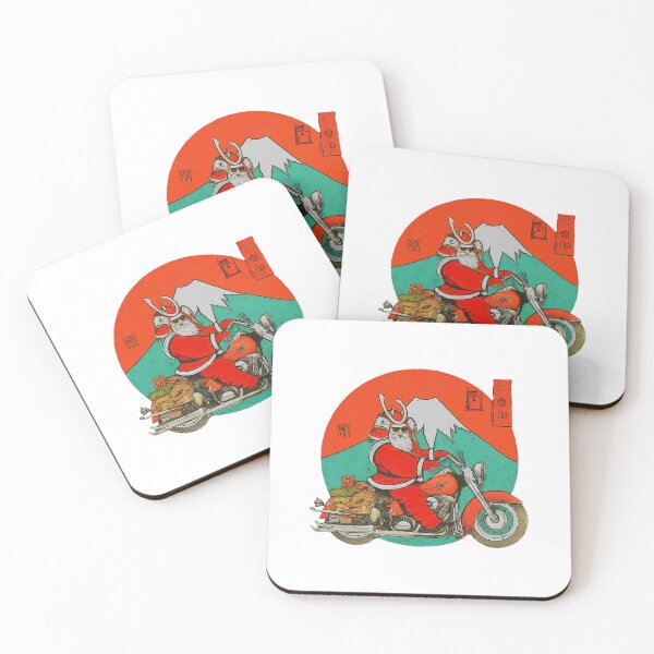 Item preview, Santa Claus Riding Motorcycle Christmas , Retro Santa Biker Holiday , Cool Christmas Gift for Bikers and Santas Fans designed and sold by Indyadizine.