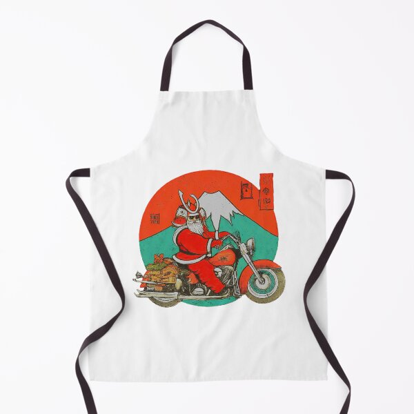Item preview, Santa Claus Riding Motorcycle Christmas , Retro Santa Biker Holiday , Cool Christmas Gift for Bikers and Santas Fans designed and sold by Indyadizine.