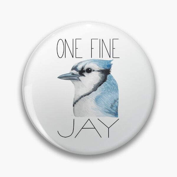Item preview, One Fine Day (Blue Jay) designed and sold by LauraWolfArtist.