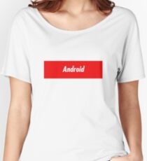 Android Developer - Programming Stickers and other items! Women's Relaxed Fit T-Shirt