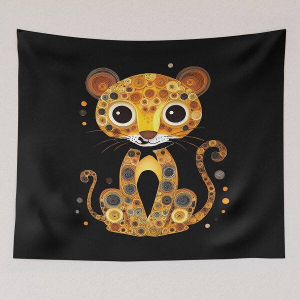 Item preview, Cute Kawaii Cheetah designed and sold by PrintsByFrank.