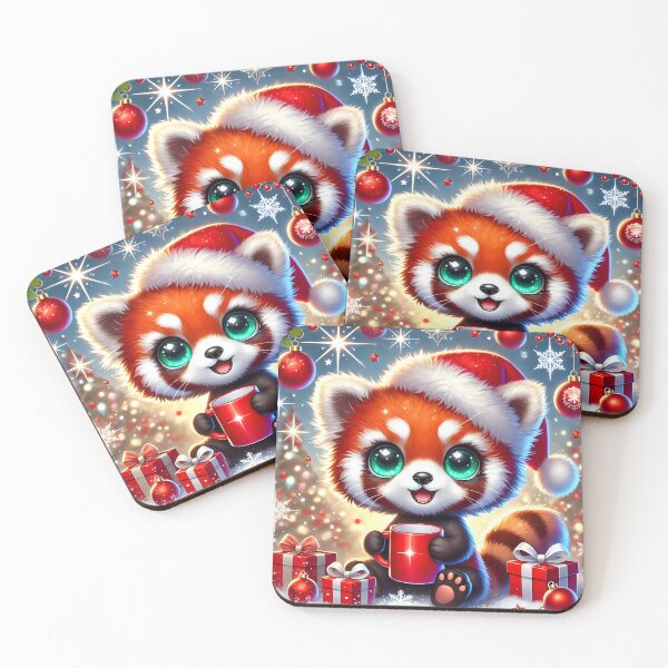 Item preview, Red Panda Christmas  designed and sold by Jbl55.