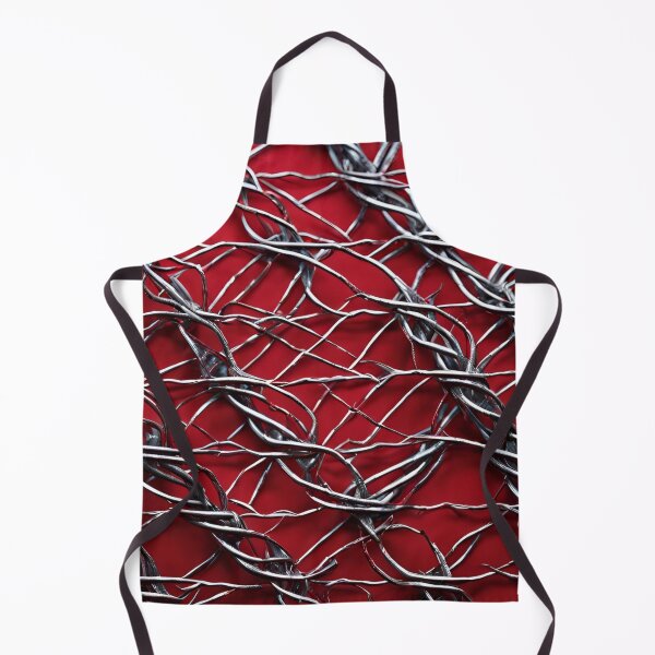 Item preview, Metallic Barbed Wire Pattern designed and sold by Mark Cannon.