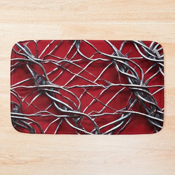 Item preview, Metallic Barbed Wire Pattern designed and sold by Mark Cannon.