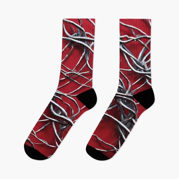 Item preview, Metallic Barbed Wire Pattern designed and sold by Mark Cannon.