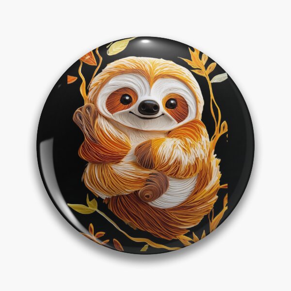 Item preview, Cute Kawaii Sloth designed and sold by PrintsByFrank.