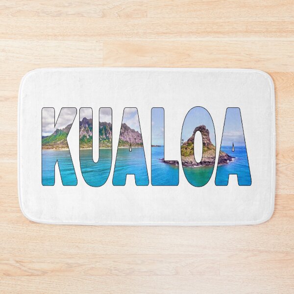 Item preview, KUALOA - Regional Park Chinaman Hat Island View designed and sold by Adam Gormley.