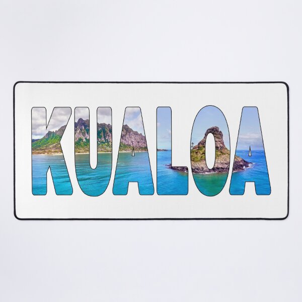 Item preview, KUALOA - Regional Park Chinaman Hat Island View designed and sold by Adam Gormley.