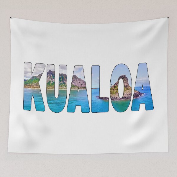 Item preview, KUALOA - Regional Park Chinaman Hat Island View designed and sold by Adam Gormley.