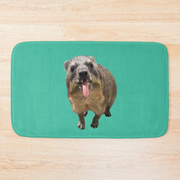 Item preview, Rock Hyrax Tongue Photo - Dassie | Cute Vampire Potato designed and sold by matchakpop.