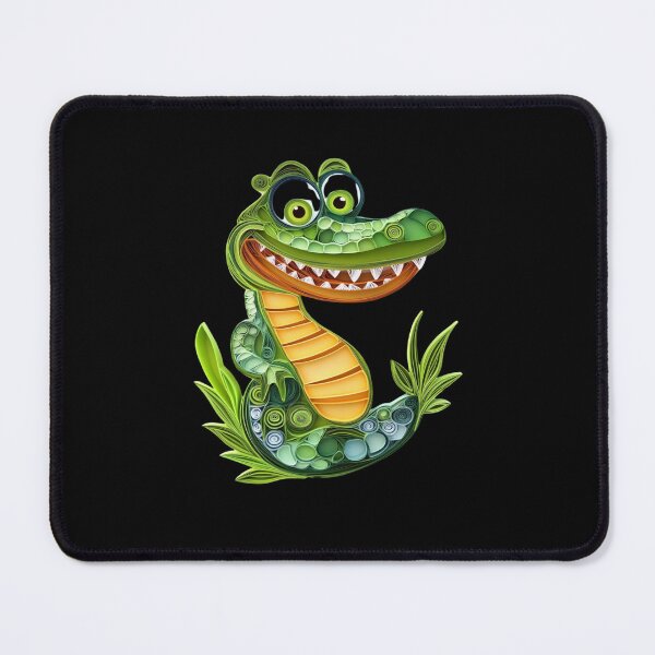 Item preview, Cute Kawaii Crocodile designed and sold by PrintsByFrank.
