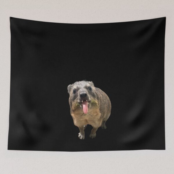 Item preview, Rock Hyrax Tongue Photo - Dassie | Cute Vampire Potato designed and sold by matchakpop.