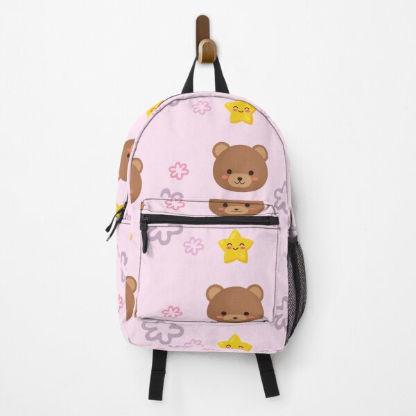 Artikelvorschau, Süßer Bär mit Stern in Rosa Pastell entworfen und verkauft von HoneyBlizz.