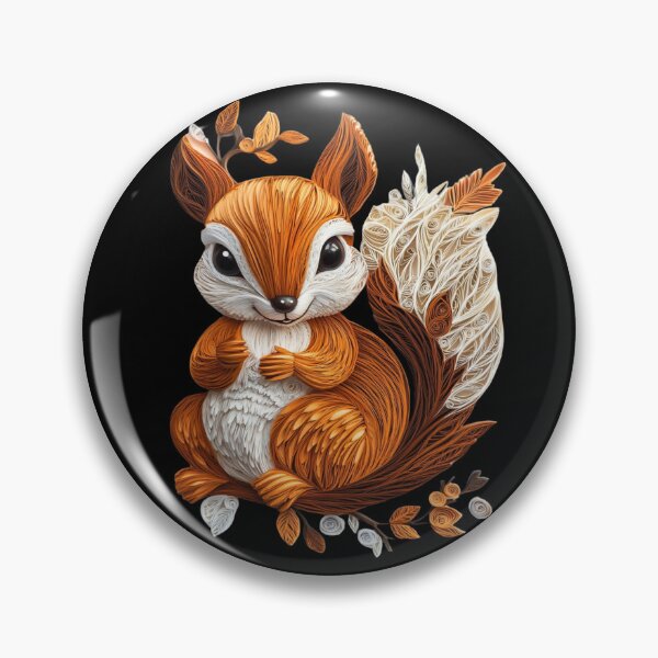 Item preview, Cute Kawaii Squirrel designed and sold by PrintsByFrank.