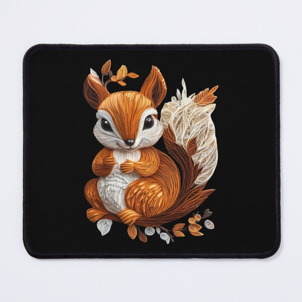 Item preview, Cute Kawaii Squirrel designed and sold by PrintsByFrank.