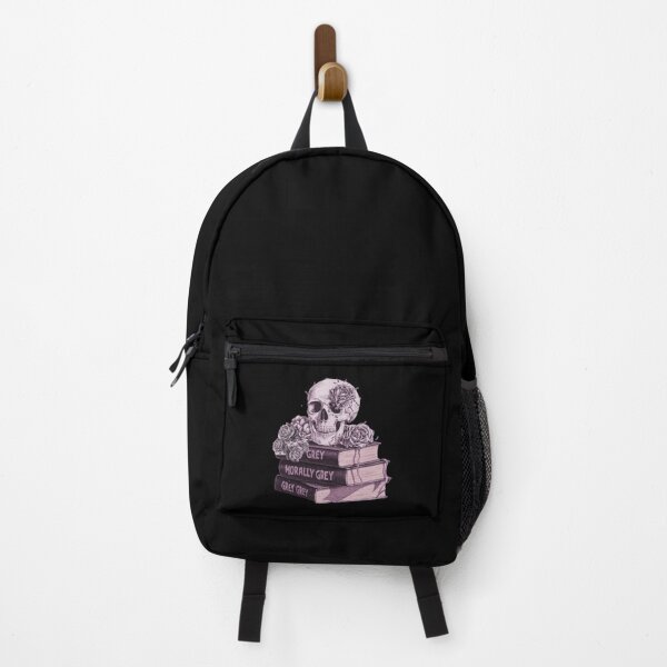 Item preview, Morally Grey Dark Romance Books Funny Gifts for Dark Romance Readers Skull Cool With Roses designed and sold by MatthewViews.