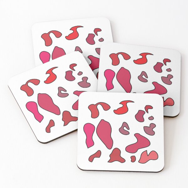 Item preview, Some Funky Shapes Pink And Red designed and sold by TheRainFamily.