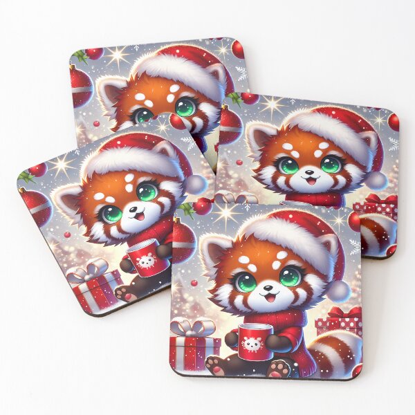 Item preview, Red Panda Christmas  designed and sold by Jbl55.