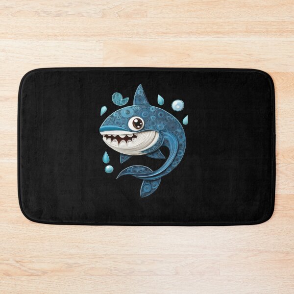 Item preview, Cute Kawaii Shark designed and sold by PrintsByFrank.