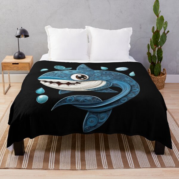 Item preview, Cute Kawaii Shark designed and sold by PrintsByFrank.
