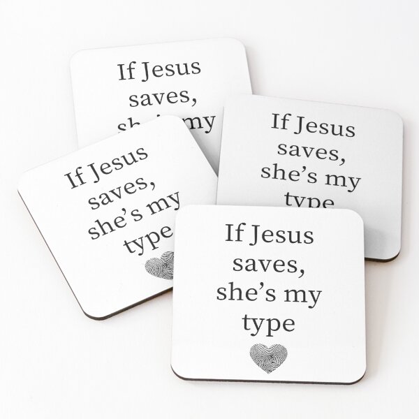 Item preview, If Jesus saves, she's my type. Role Model designed and sold by DhriegoStudio.