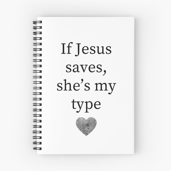 Item preview, If Jesus saves, she's my type. Role Model designed and sold by DhriegoStudio.