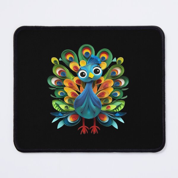 Item preview, Cute Kawaii Peacock designed and sold by PrintsByFrank.