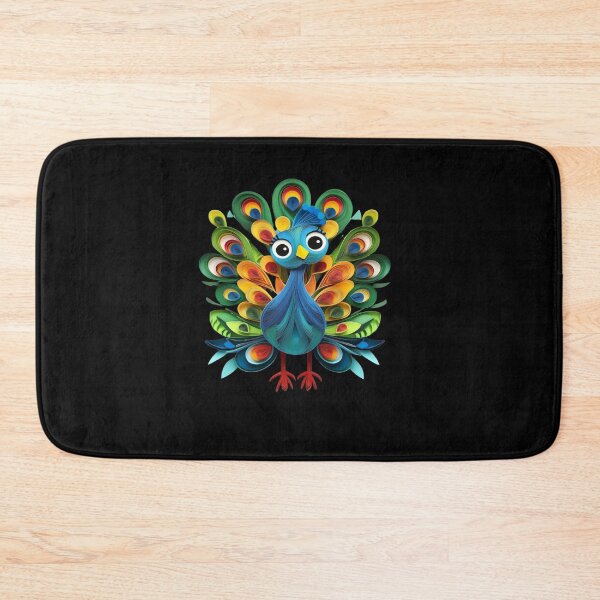Item preview, Cute Kawaii Peacock designed and sold by PrintsByFrank.