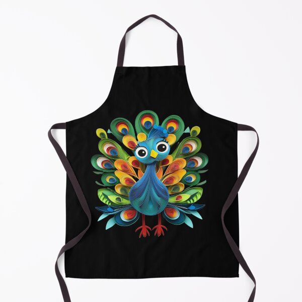 Item preview, Cute Kawaii Peacock designed and sold by PrintsByFrank.