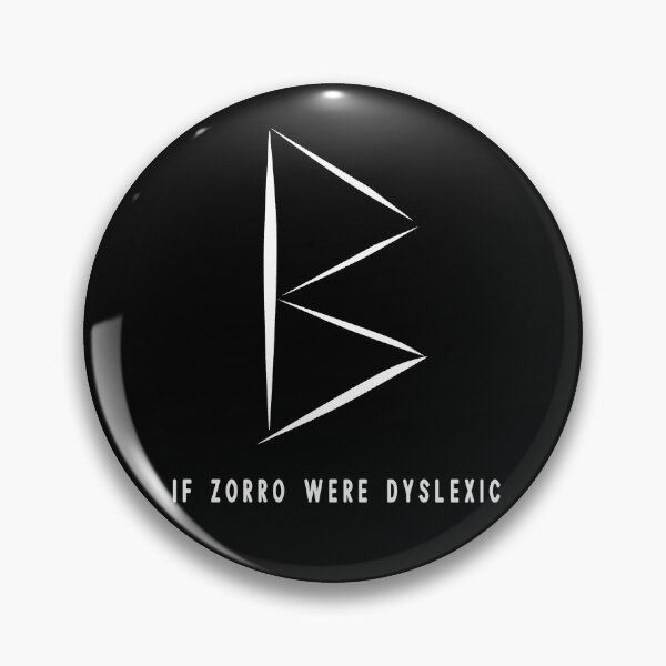 Item preview, If Zorro were dyslexic (B) designed and sold by popanato.