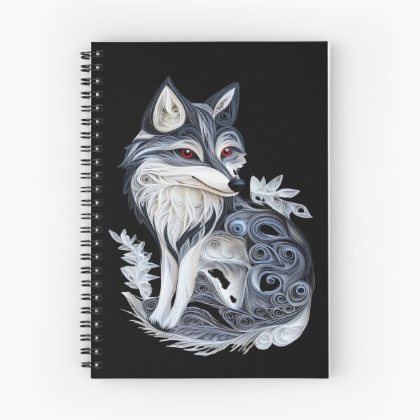 Item preview, Cute Kawaii Wolf designed and sold by PrintsByFrank.