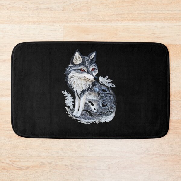 Item preview, Cute Kawaii Wolf designed and sold by PrintsByFrank.