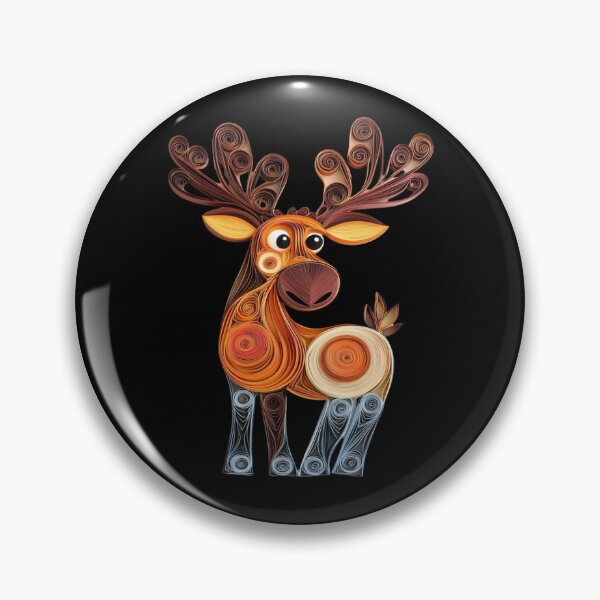 Item preview, Cute Kawaii Moose designed and sold by PrintsByFrank.