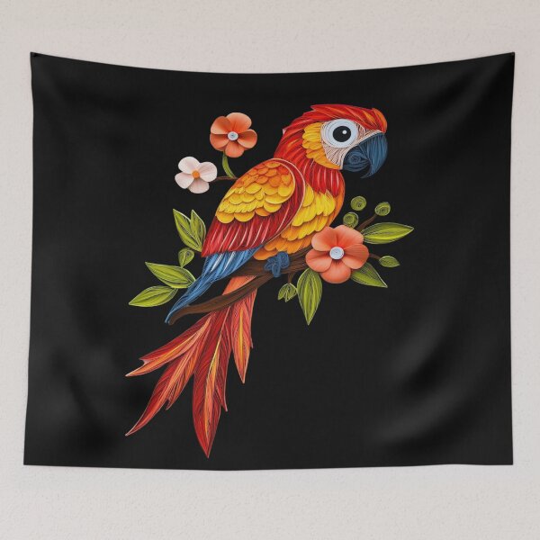 Item preview,  Cute Kawaii Parrot designed and sold by PrintsByFrank.