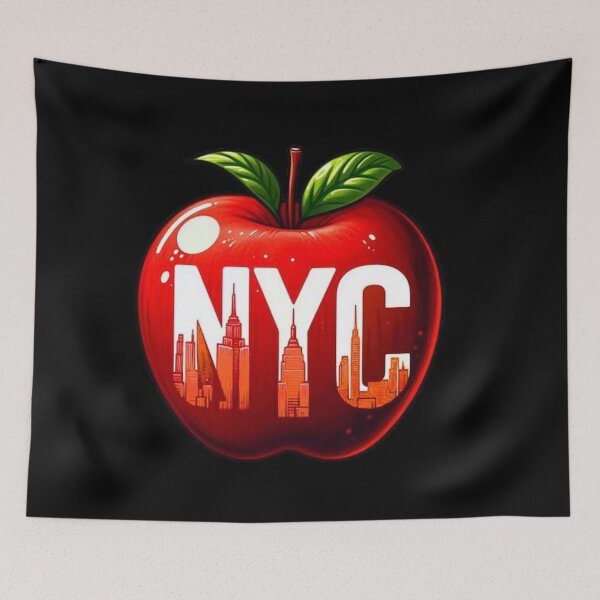 Item preview, NYC Apple - New York City designed and sold by Myra365Art.