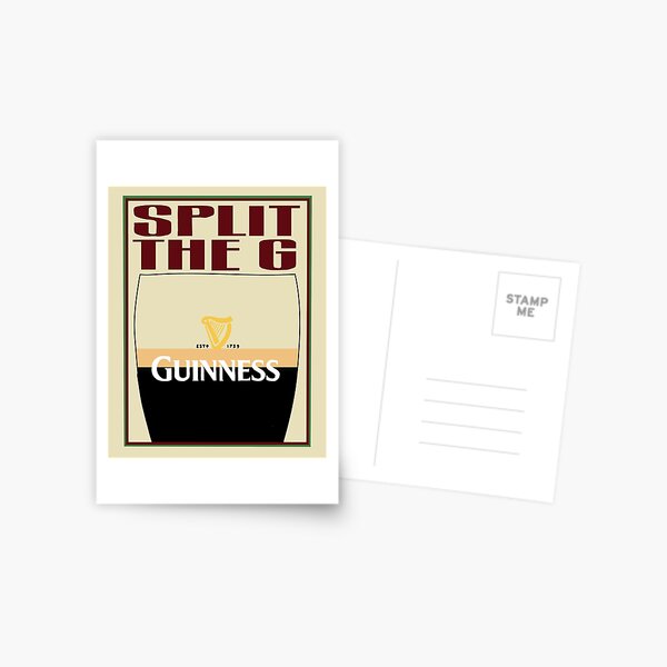 Item preview, Guinness Split the G designed and sold by madimmm.