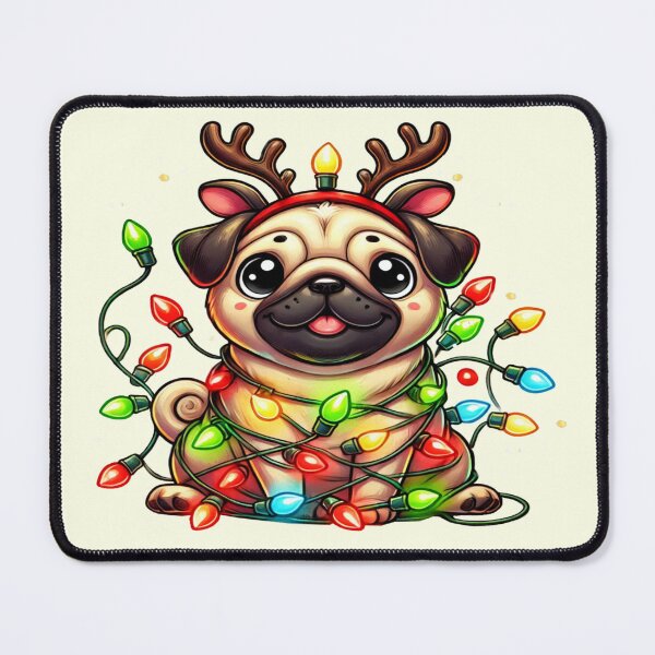 Item preview, Christmas Dog- Pug designed and sold by Rajasekar.