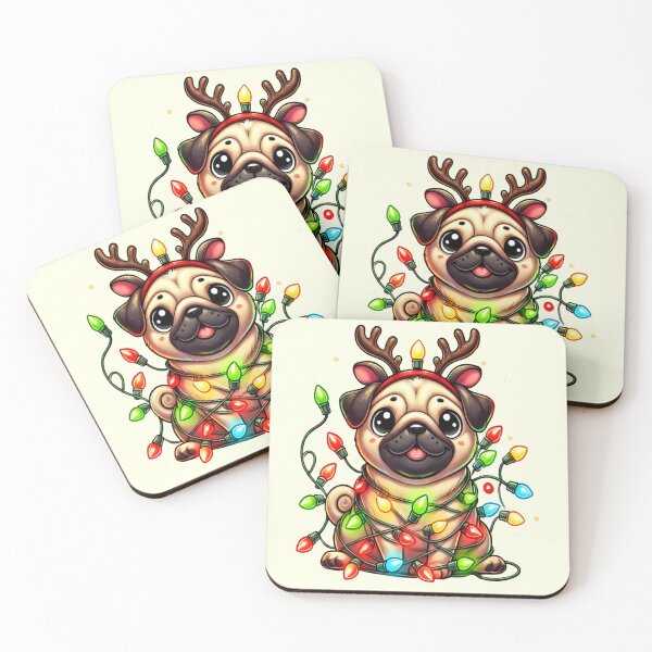 Item preview, Christmas Dog- Pug designed and sold by Rajasekar.