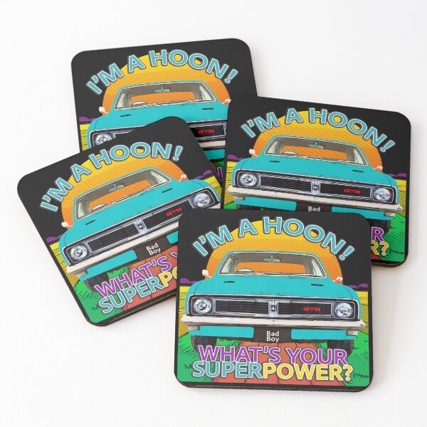 Item preview, Hoon HT Holden Monaro GTS – The Iconic Australian Muscle Car in Turquoise designed and sold by Michael van der Hoorn.