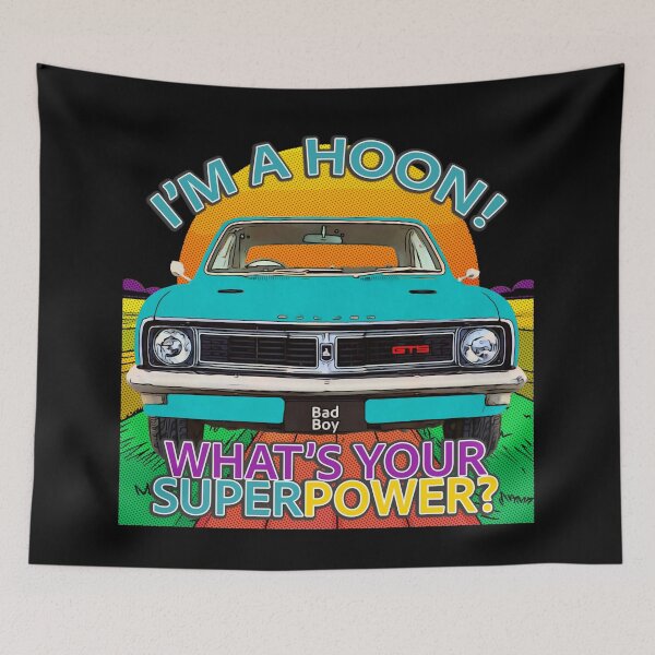 Item preview, Hoon HT Holden Monaro GTS – The Iconic Australian Muscle Car in Turquoise designed and sold by Michael van der Hoorn.