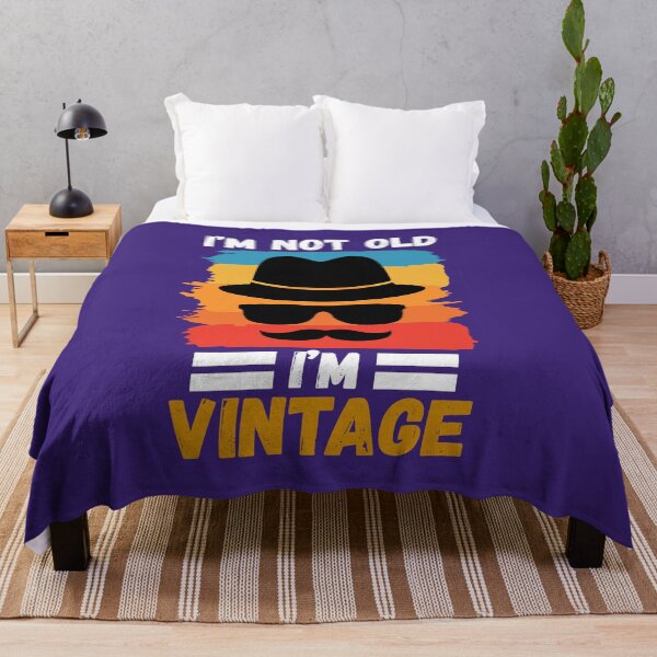 Item preview, I'm not Old I'm Vintage. Old School. Father's Day, Dad's Gift designed and sold by DesignHouse07.