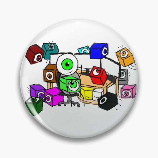Item preview, Watchful With Cubes designed and sold by WatchfulDesigns.