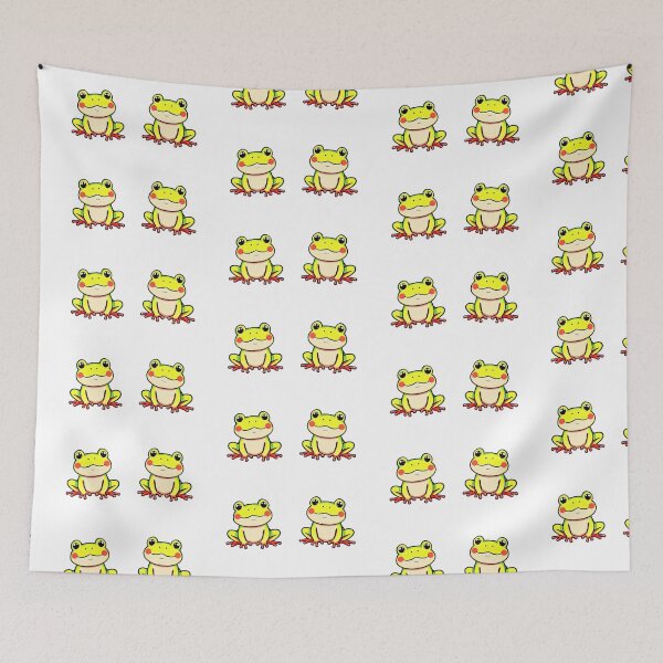 Item preview, Frog Art - Sticker Set of Two designed and sold by Earth Nature Creations.