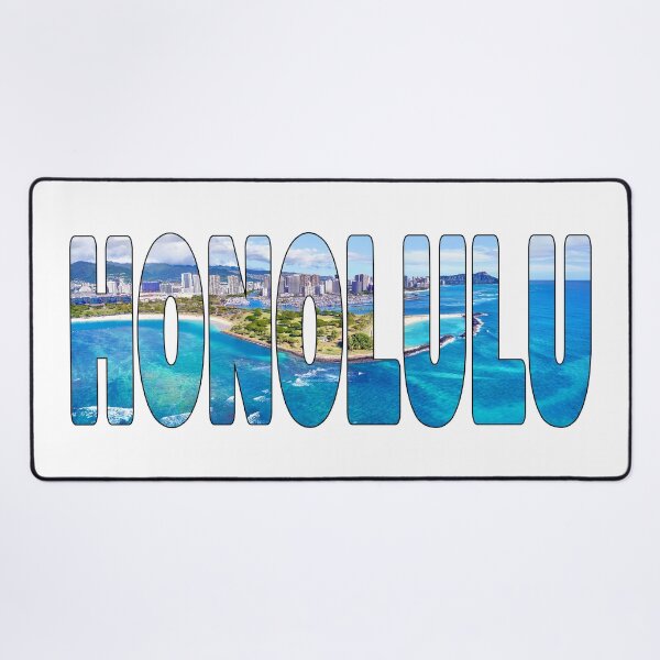 Item preview, HONOLULU - Ala Moana Beach Aerial Perfect Day Paradise designed and sold by Adam Gormley.