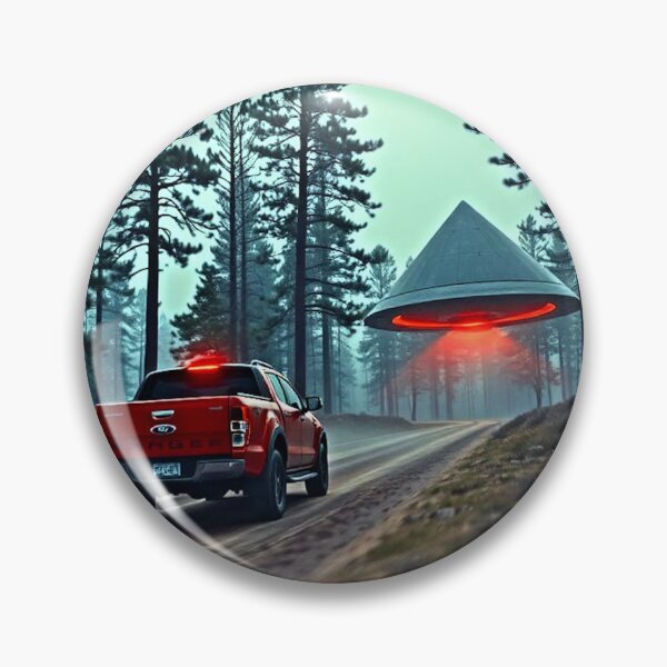 Item preview, UFO Encounter in my Ford Ranger designed and sold by Earth Nature Creations.