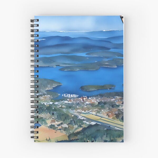 Item preview, Friday Harbor San Juan Islands Washington (Watercolor) designed and sold by flyscenicair.