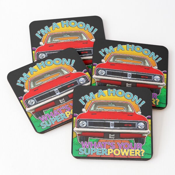 Item preview, Hoon HT Holden Monaro GTS – The Iconic Australian Muscle Car in Red designed and sold by Michael van der Hoorn.